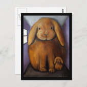 Carte Postale Rabbits Den (Devant / Derrière)