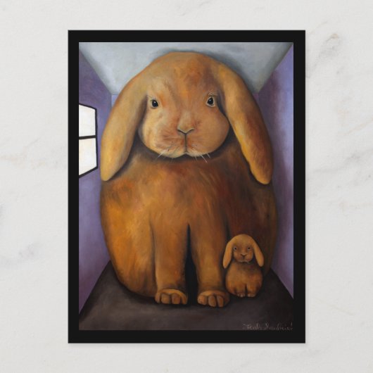 Carte Postale Rabbits Den (Devant)