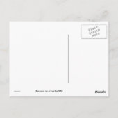 Carte Postale Raccoon (Dos)