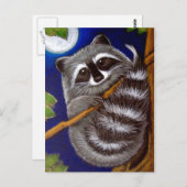 Carte postale RACCOON (Devant / Derrière)