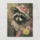 Carte Postale Raccoon adorable (Devant)