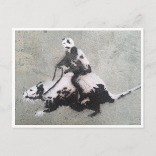 Carte Postale race de rat (Devant)