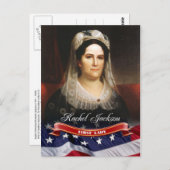 Carte Postale Rachel Jackson, Première Dame des Etats-Unis (Devant / Derrière)