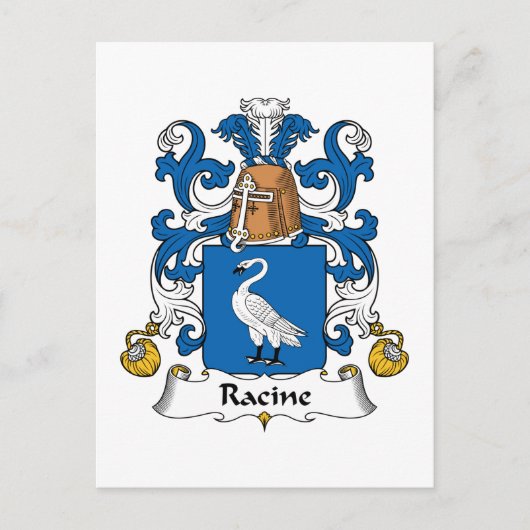 Carte Postale Racine Famille Crest (Devant)
