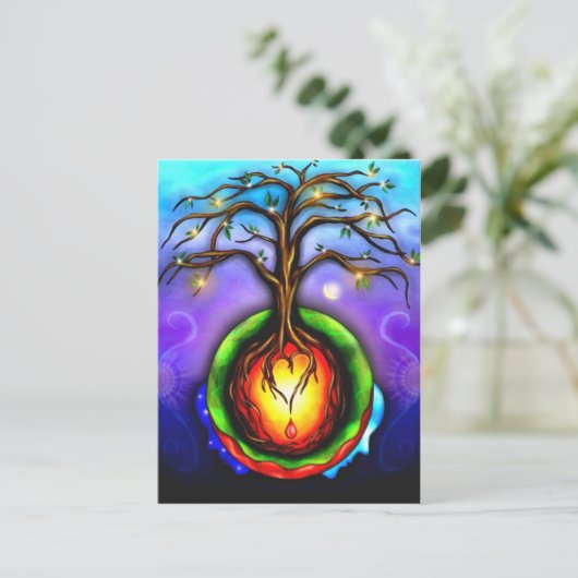 Carte Postale Racines (Debout devant)