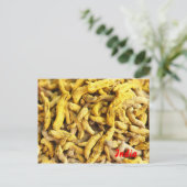 Carte Postale Racines curcumiques (Debout devant)