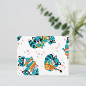 Carte Postale Racons bleus (Debout devant)