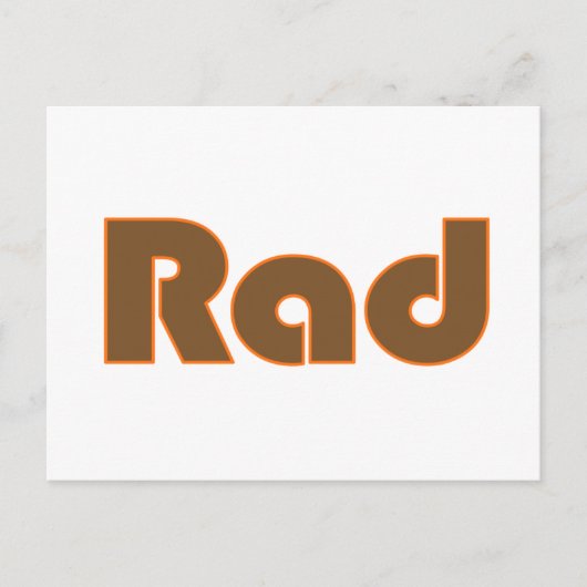 Carte Postale Rad (Devant)