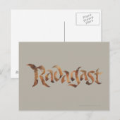 Carte Postale RADAGAST™ Nom Texté (Devant / Derrière)