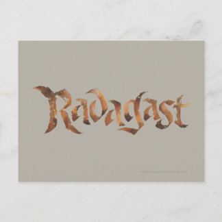 Carte Postale RADAGAST™ Nom Texté