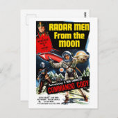 Carte Postale Radar Men from the Moon (1952) (Devant / Derrière)