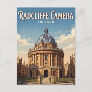 Carte Postale Radcliffe Camera, Université d'Oxford Angleterre