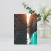 Carte Postale radeau à goujon (Debout devant)