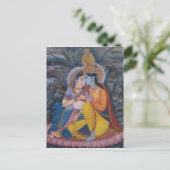 Carte postale Radha Krishna (Debout devant)