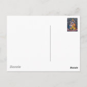 Carte postale Radha Krishna (Dos)