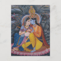 Carte postale Radha Krishna