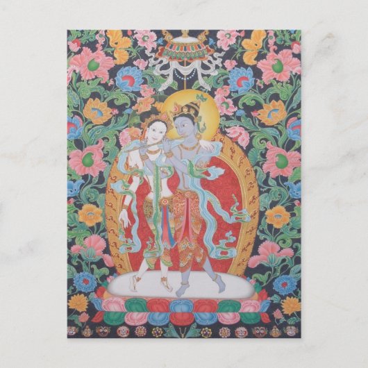 Carte Postale Radha-Krishna A (Devant)