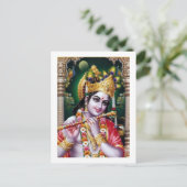 Carte Postale Radha KRISHNA pour l'amour, la paix et la prospéri (Debout devant)