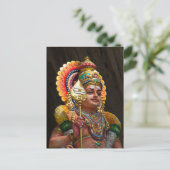 Carte Postale Radiant Devotion in Vibrant Hindu Iconography (Debout devant)
