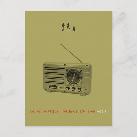 Carte Postale Radio (Devant)