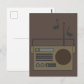 Carte Postale Radio (Devant / Derrière)