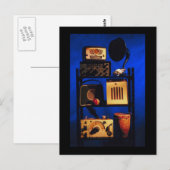 Carte Postale Radio antique (Devant / Derrière)
