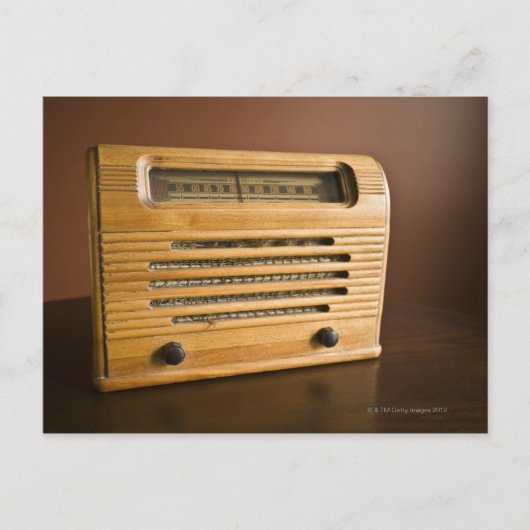Carte Postale Radio antique (Devant)