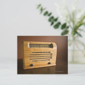 Carte Postale Radio antique (Debout devant)
