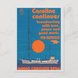 Carte Postale Radio Caroline 259 - Mi Amigo