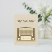 Carte Postale Radio de jambon (Debout devant)