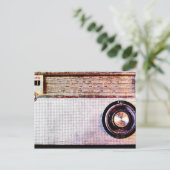 Carte Postale Radio des années 70 (Debout devant)