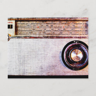 Carte Postale Radio des années 70