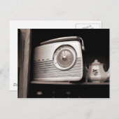 Carte Postale Radio et Teapot (Devant / Derrière)