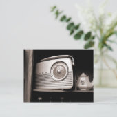 Carte Postale Radio et Teapot (Debout devant)
