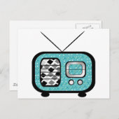 Carte Postale Radio rétro (Devant / Derrière)