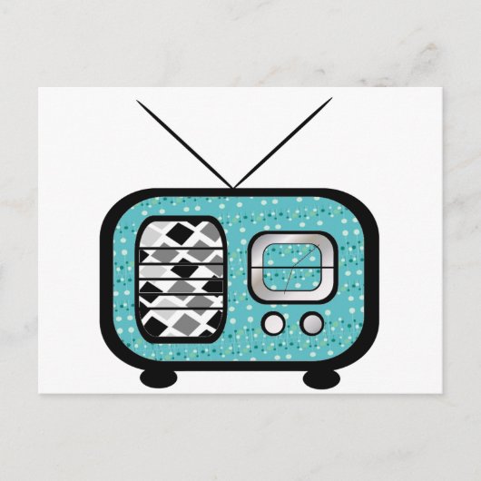 Carte Postale Radio rétro (Devant)
