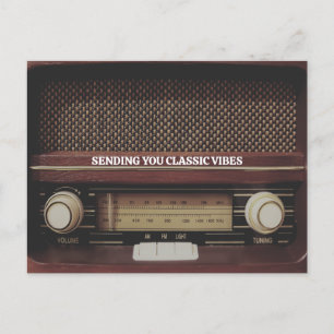 Carte Postale Radio vintage