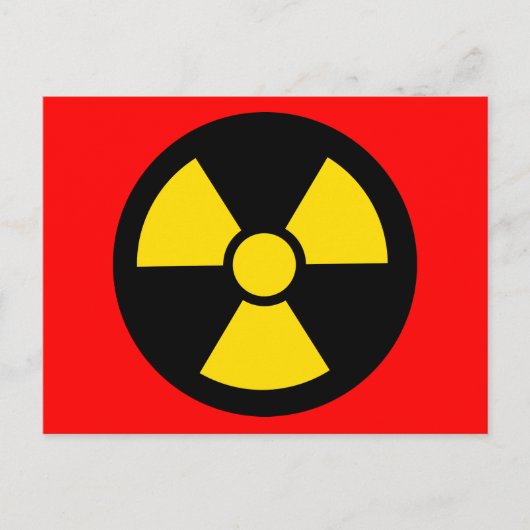 Carte Postale Radioactif (Devant)