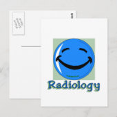 Carte Postale Radiologie HF (Devant / Derrière)