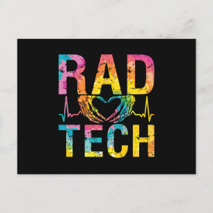Carte Postale Radiologie Tech Rad Tech Technologue en médecine X