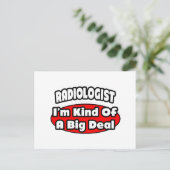 Carte Postale Radiologue...Big Deal (Debout devant)