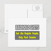 Carte Postale Radiologues... (Devant / Derrière)