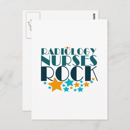 Carte Postale Radiology Nurses (Devant / Derrière)