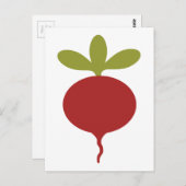 Carte Postale Radish (Devant / Derrière)