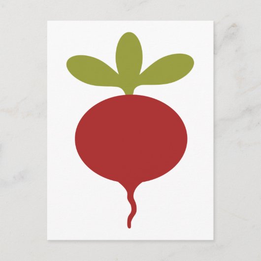Carte Postale Radish (Devant)