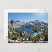 Carte Postale Rae Lakes - sentier John Muir - Sierra (Devant / Derrière)