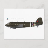 Carte Postale RAF BBMF DC3 Dakota (Devant)