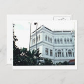 Carte Postale Raffles Hotel Singapour (Devant / Derrière)