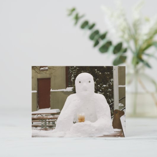 Carte Postale Rafraîchissement à froid (Debout devant)