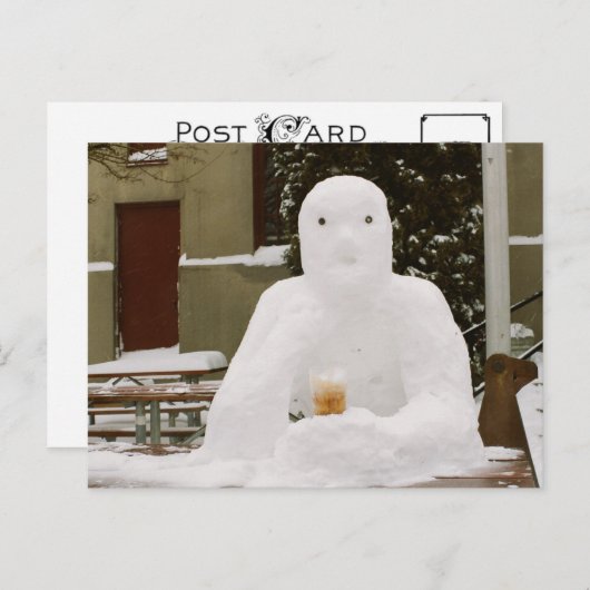 Carte Postale Rafraîchissement à froid (Devant / Derrière)